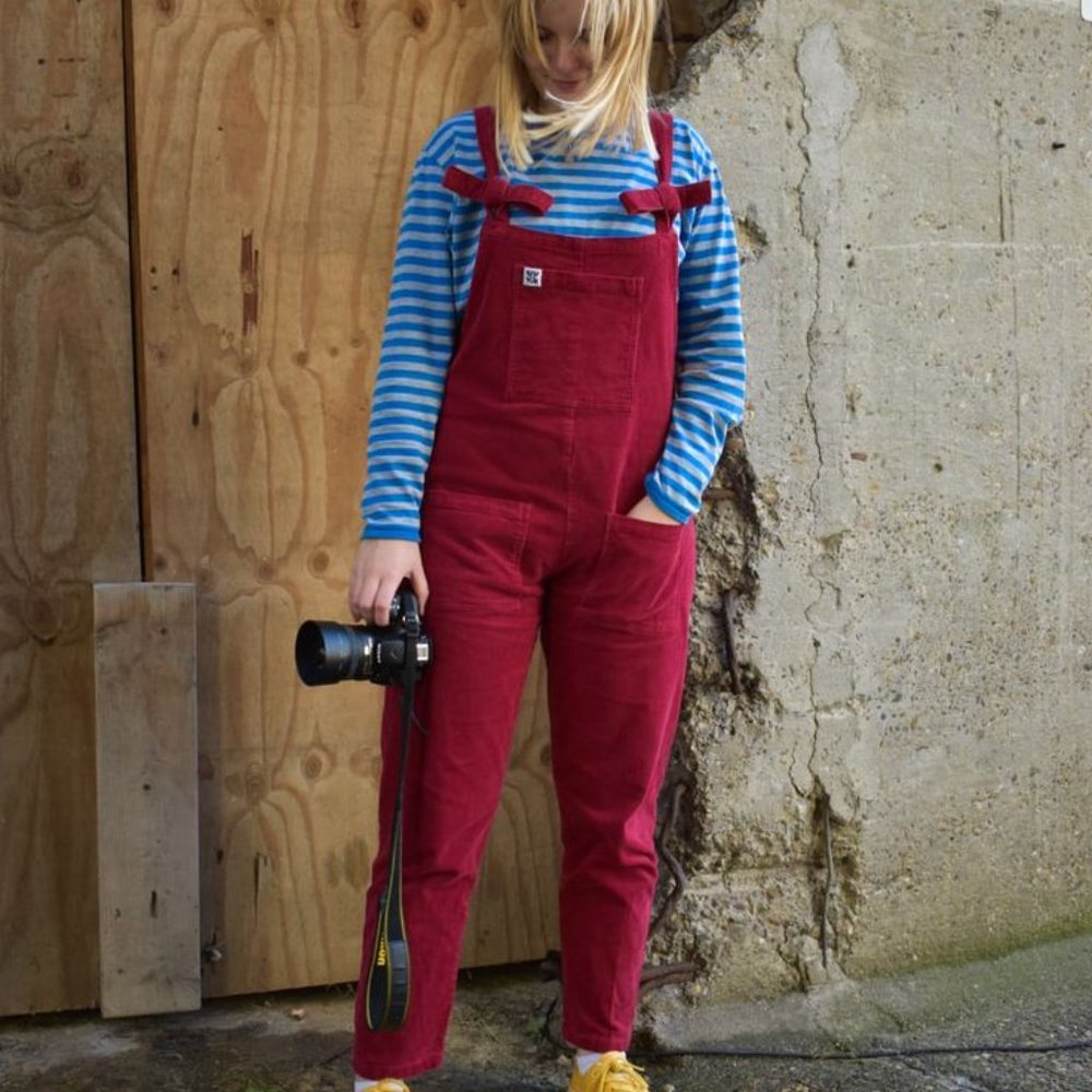 UK 8R/US 4R US Lucy & Yak Original Dungaree: Organic Corduroy